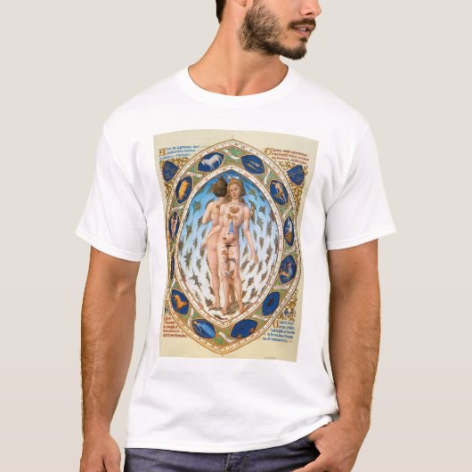 Anatomisch Man T-shirt (Voorkant)