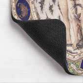 Anatomisch Man van de dierenriem Muismat (Hoek)