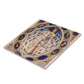 Anatomisch Man van de dierenriem Tegeltje (Zijkant)