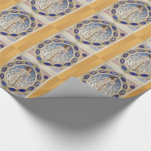 Anatomisch Man - Verpakkingspapier Cadeaupapier (Hoek)