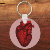 Anatomisch menselijk hart sleutelhanger (Voorkant)