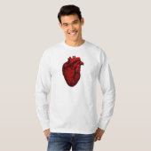 Anatomisch menselijk hart t-shirt (Voorkant volledig)
