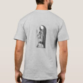Anatomisch Skelet voor en achter kind T-shirt (Achterkant)