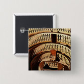 Anatomisch theater, gebouwd 1594-95 vierkante button 5,1 cm (Voorkant /achterkant)