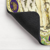  anatomisch zodiac Man Muismat (Hoek)