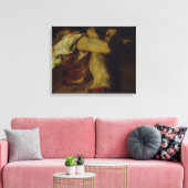 Anatomische artikelen canvas afdruk (Insitu (Woonkamer))