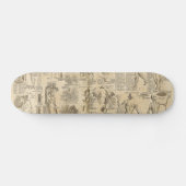Anatomische Grafiek uit Cyclopaedie 1728 Persoonlijk Skateboard (Horizontaal)