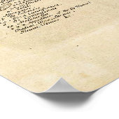 Anatomische Grafiek uit Cyclopaedie 1728 Poster (Hoek)