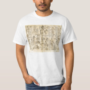 Anatomische Grafiek uit Cyclopaedie 1728 T-shirt