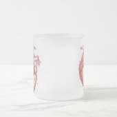  anatomische hartkamer, gevriesdroogde Mok van gla (Center)