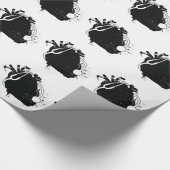 anatomische hartstethoscoop cadeaupapier (Hoek)