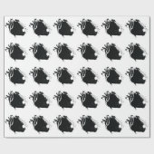 anatomische hartstethoscoop cadeaupapier (Vlak)