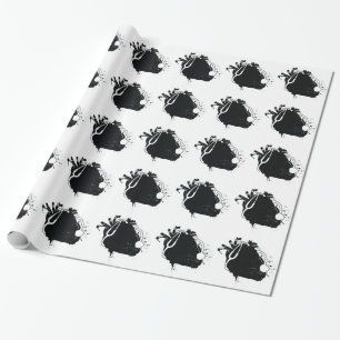 anatomische hartstethoscoop cadeaupapier