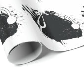 anatomische hartstethoscoop cadeaupapier (Rol Hoek)
