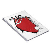 anatomische hartstethoscoop notitieboek (Rechterzijde)