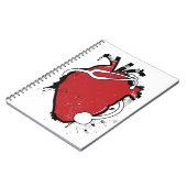 anatomische hartstethoscoop notitieboek (Linkerzijde)