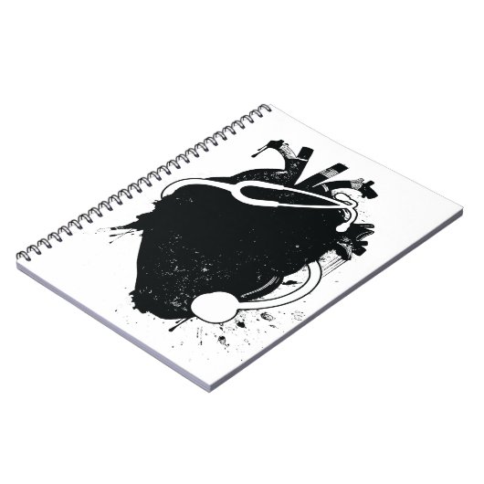 anatomische hartstethoscoop notitieboek (Linkerzijde)