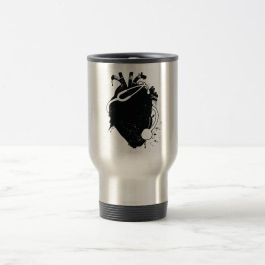 anatomische hartstethoscoop reisbeker (Center)