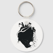 anatomische hartstethoscoop sleutelhanger (Voorkant)
