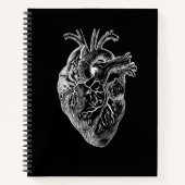 Anatomische harttekening notitieboek (Voorkant)