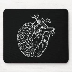 Anatomische Hersenen Hart Verpleegster Leraar Stud Muismat