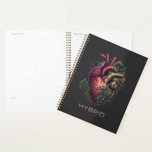 Anatomische Hybride Hart Moederbord Circuit Planner (Display)