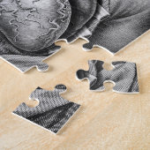 Anatomische illustratie Ocean Surrealisme Legpuzzel (Zijkant)