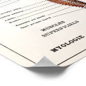  anatomische illustratie poster (Hoek)