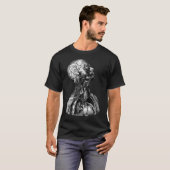 anatomische illustratie van het bovenlichaam t-shirt (Voorkant volledig)