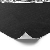 Anatomische illustratie van het brein Afdruk nr. 3 Poster (Hoek)