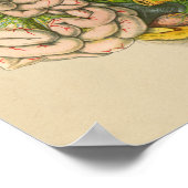 anatomische kaart van het menselijk zenuwstelsel poster (Hoek)