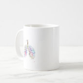 Anatomische longen koffiemok (Voorkant links)