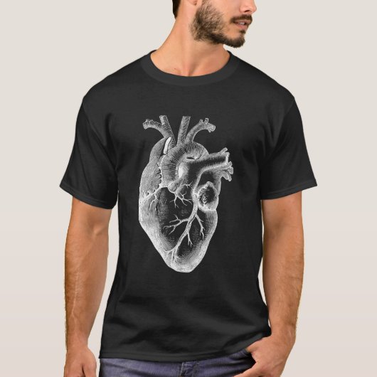 Anatomische medische hartarts Gift Heart A T-shirt (Voorkant)