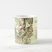  anatomische ondergrond van de schedel koffiemok (Center)