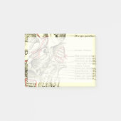 anatomische ondergrond van de schedel post-it® notes (Voorkant)