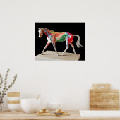 Anatomische paarden poster (Keuken)