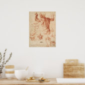  anatomische schets poster (Keuken)