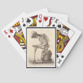  anatomische Skeletafspeelkaartdeck Speelkaarten (Achterkant)