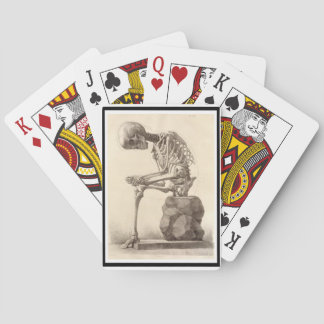 anatomische Skeletafspeelkaartdeck Speelkaarten