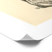 anatomische spieren en Botten Poster (Hoek)