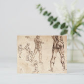 Anatomische studies briefkaart (Staand voorkant)