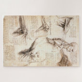 Anatomische studies van de schouder - Leonardo da Legpuzzel (Horizontaal)