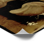 Anatomische tekening van de botten van de voet poster (Hoek)