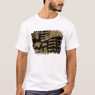 Anatomische tekening van de botten van de voet t-shirt