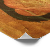 Anatomische tekening van het menselijk brein poster (Hoek)