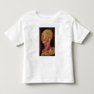 Anatomische tekening van het menselijk hoofd kinder shirts