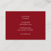  anatomische tekenspieren van de nek visitekaartje (Achterkant)