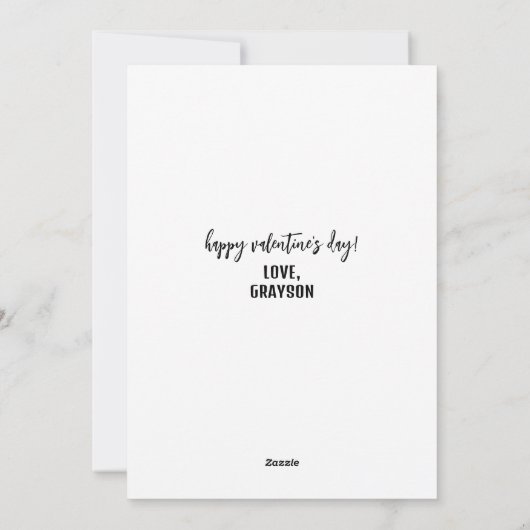  anatomische Valentijnsdag Kaart (Achterkant)