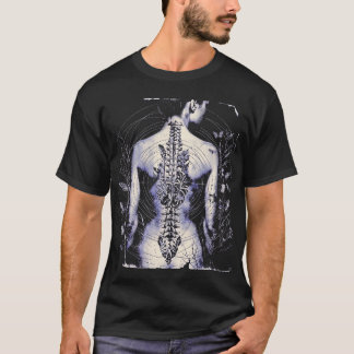 ANATOMISCHE VORM — Sierlijke Gotische Anatomie T-shirt