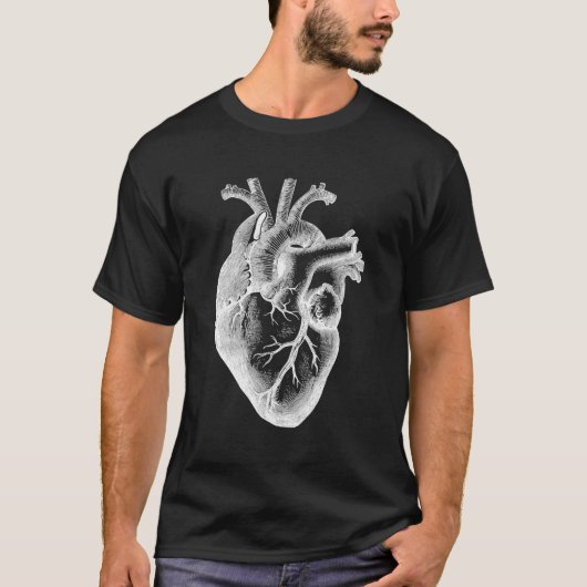 Anatomische waanzinnige details t-shirt (Voorkant)